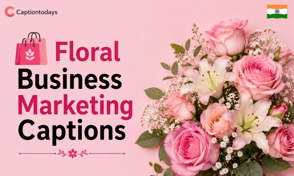 🛍️ Floral Business Marketing Captions