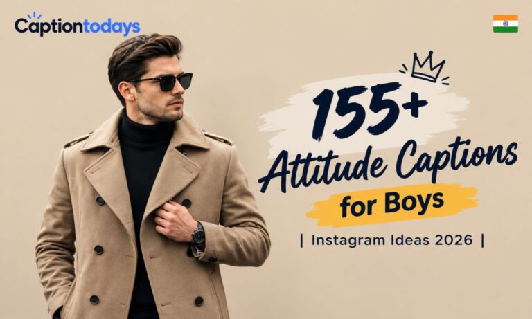 155+ Attitude Captions for Boys _ Instagram Ideas 2026