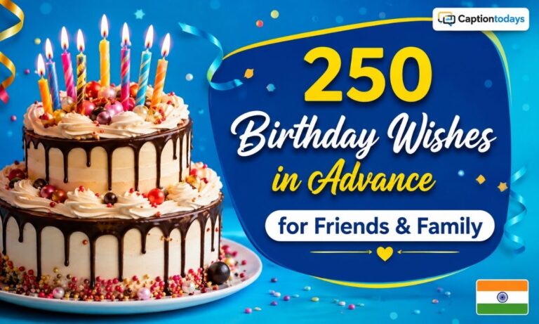 _ 250 Birthday Wishes in Advance for Friends & Family