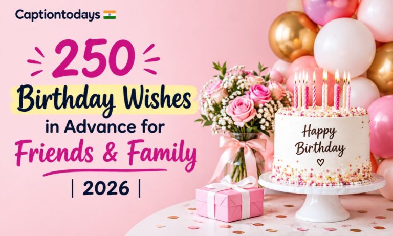 250 Birthday Wishes in Advance for Friends & Family _ 2026