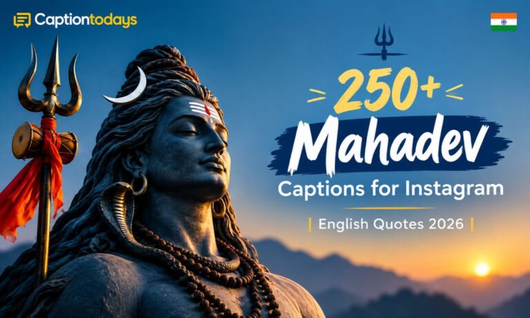 250+ Mahadev Captions for Instagram _ English Quotes 2026