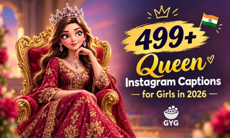 499+ Queen Instagram Captions for Girls in 2026