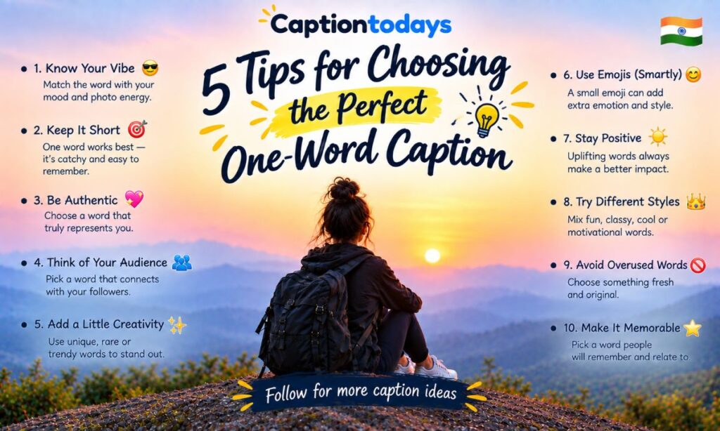 _ 5 Tips for Choosing the Perfect One-Word Caption