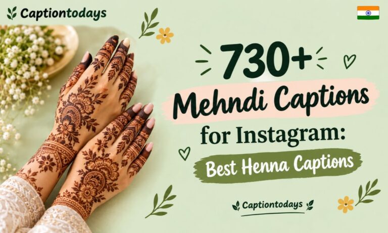 _ 730+ Mehndi Captions for Instagram_ Best Henna Captions
