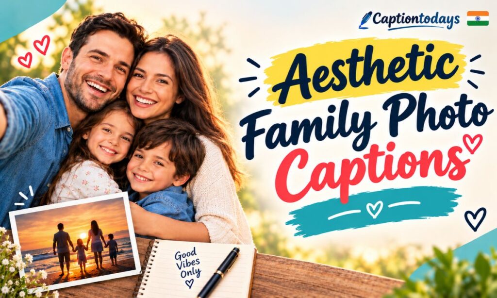 Aesthetic Family Photo Captions