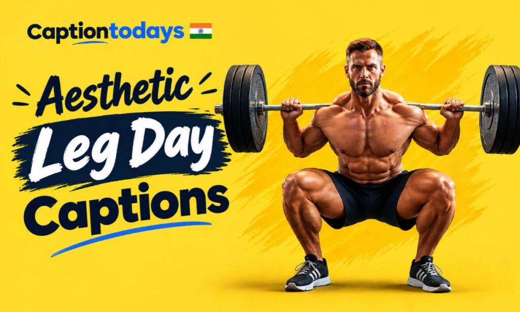 Aesthetic Leg Day Captions