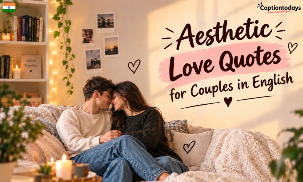 Aesthetic love quotes for couples in english