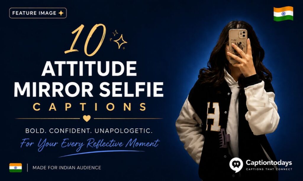 Attitude Mirror Selfie Captions