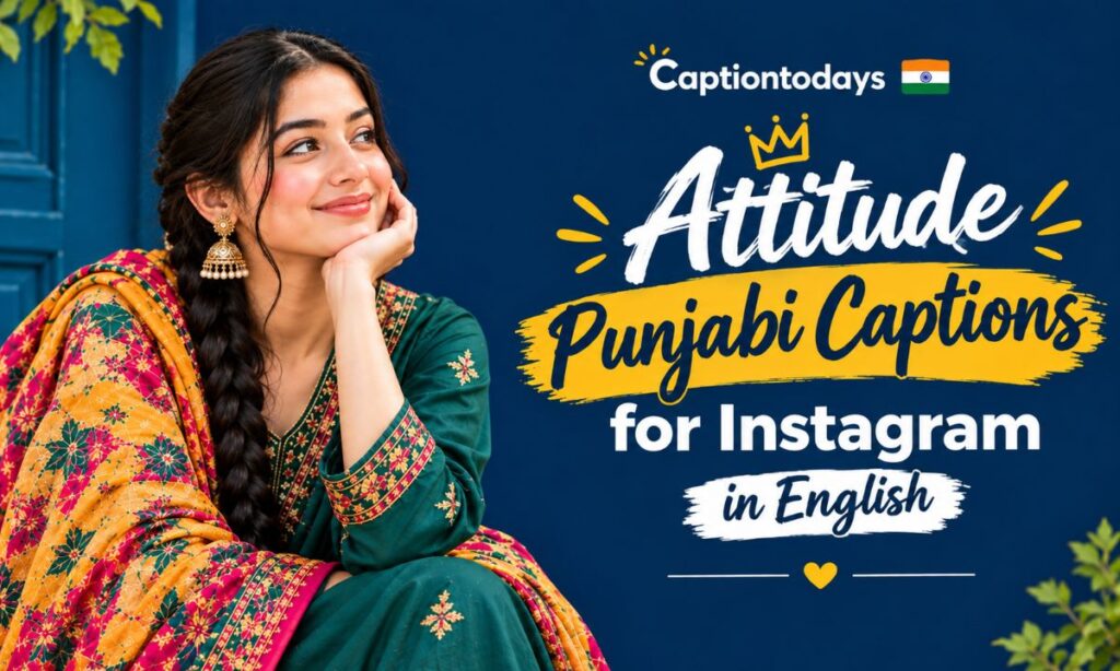Attitude Punjabi Captions for Instagram in English