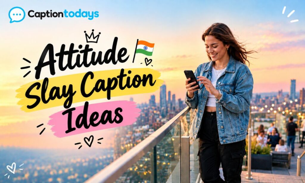 Attitude Slay Caption Ideas