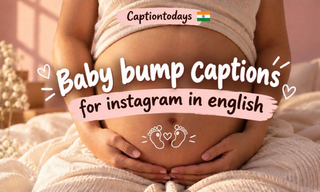 Baby bump captions for instagram in english