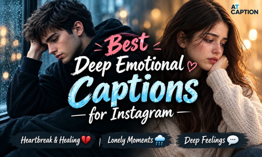 Best Deep Emotional Captions for Instagram