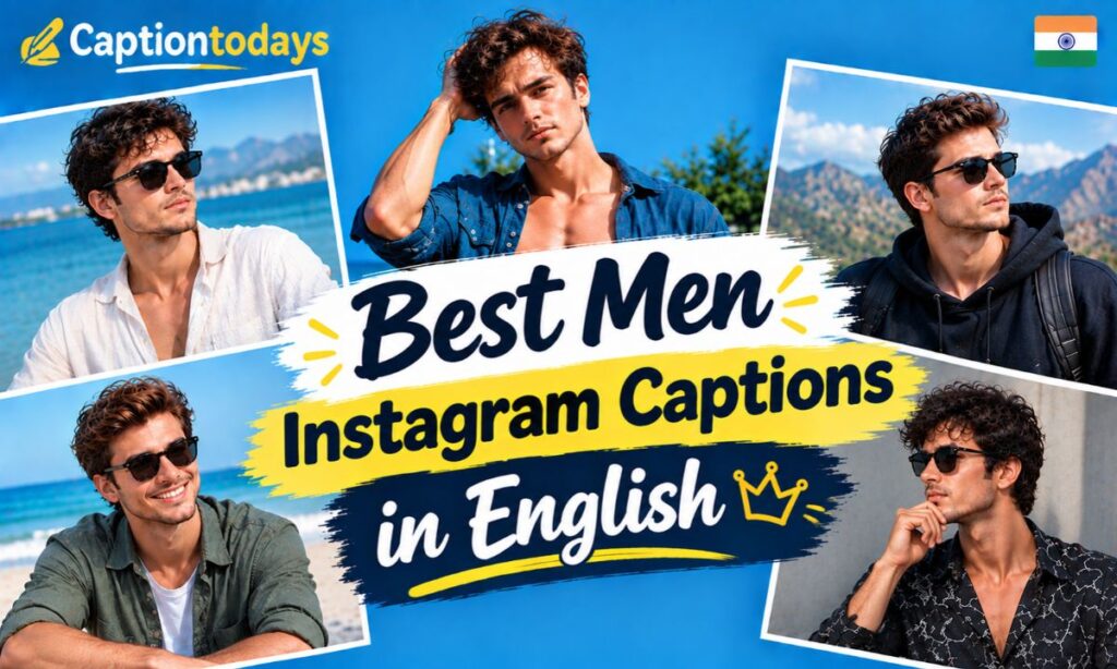 _ Best Men Instagram Captions in English