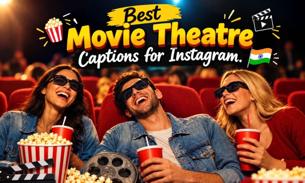 “Best Movie Theatre Captions for Instagram