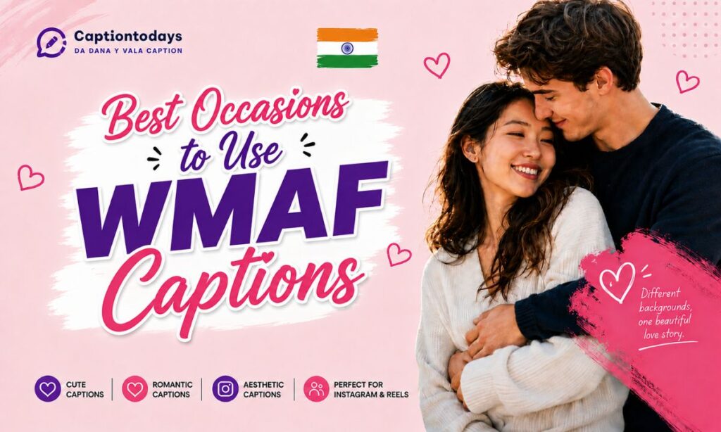 Best Occasions to Use WMAF Captions