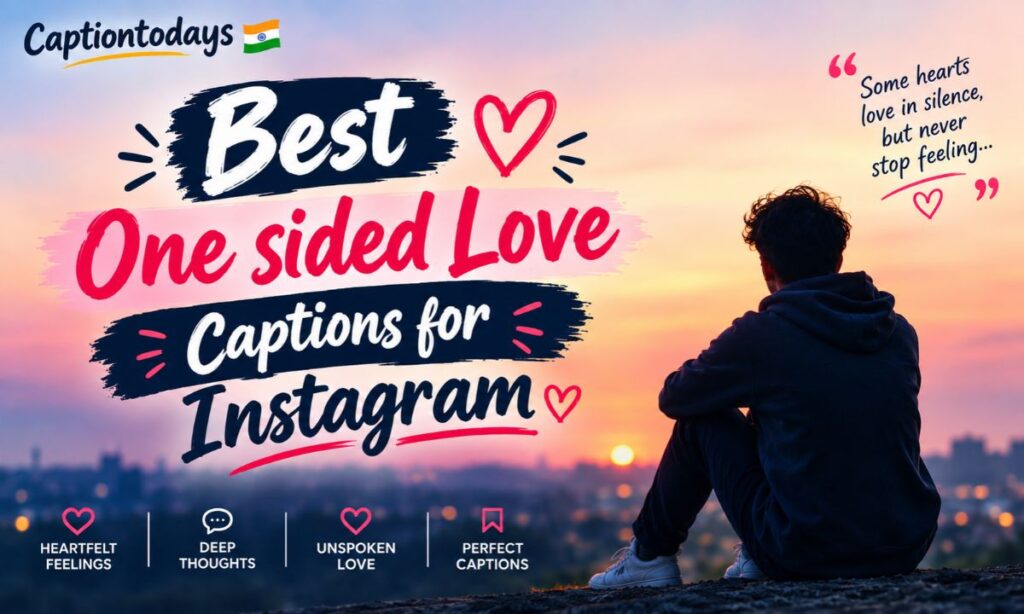 Best One sided Love Captions for Instagram