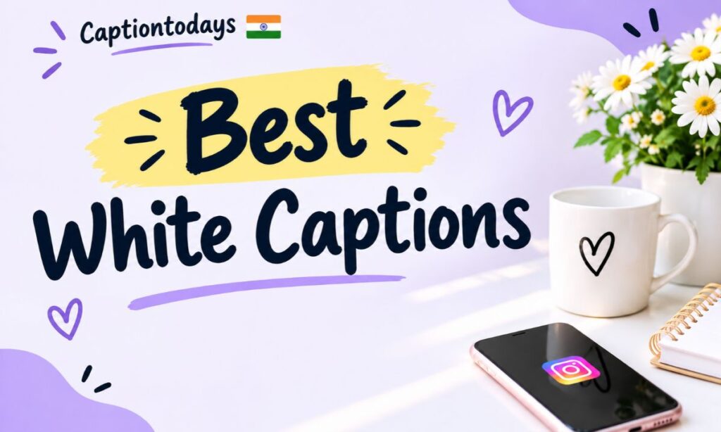 _ Best White Captions 