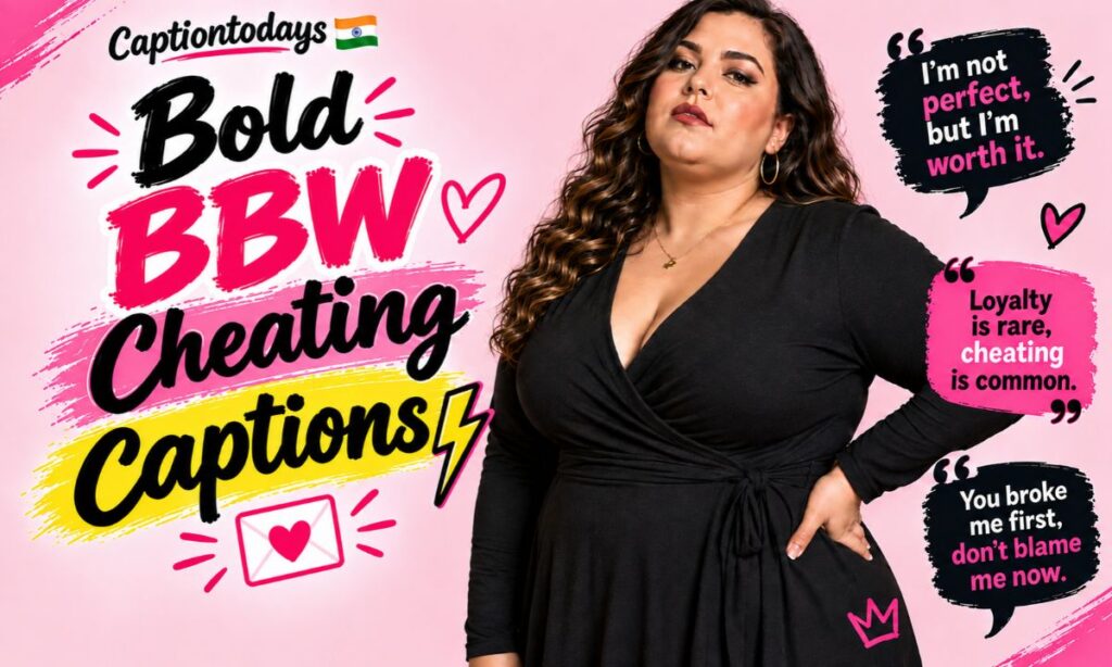 Bold BBW Cheating Captions ⚡