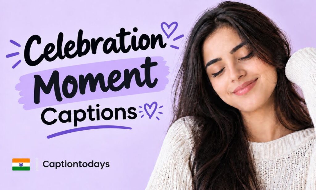 Celebration Moment Captions