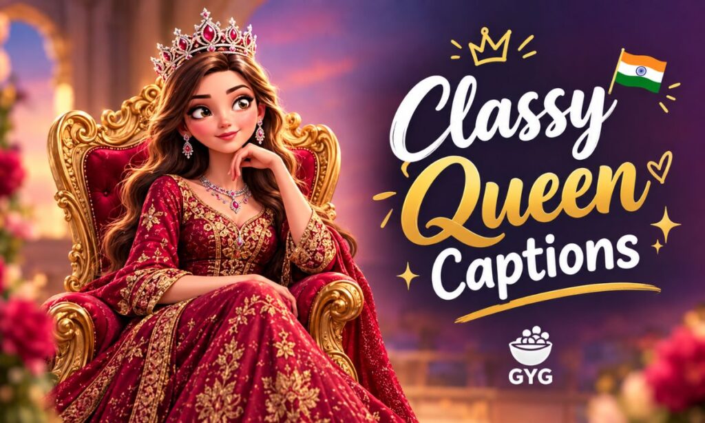 Classy Queen Captions 👑✨