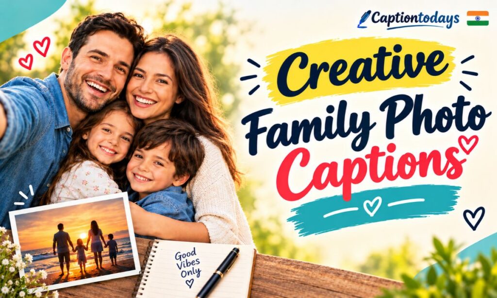 Creative Family Photo Captions
