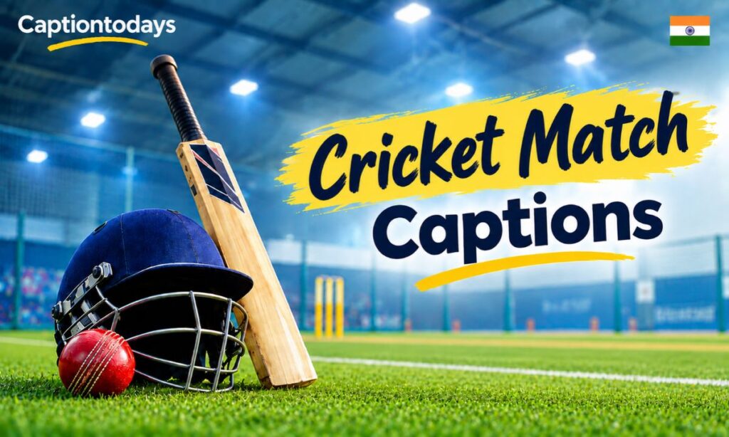 Cricket Match Captions