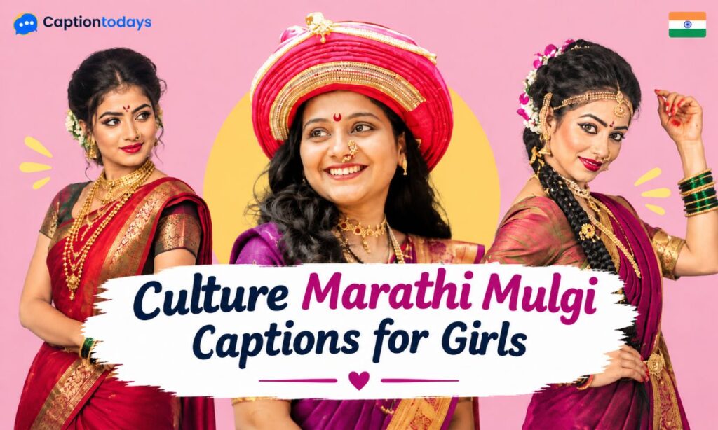 _ Culture Marathi Mulgi Captions for Girls