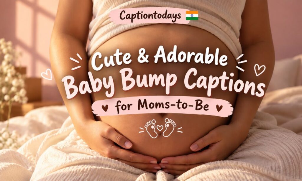 Cute & Adorable Baby Bump Captions for Moms-to-Be