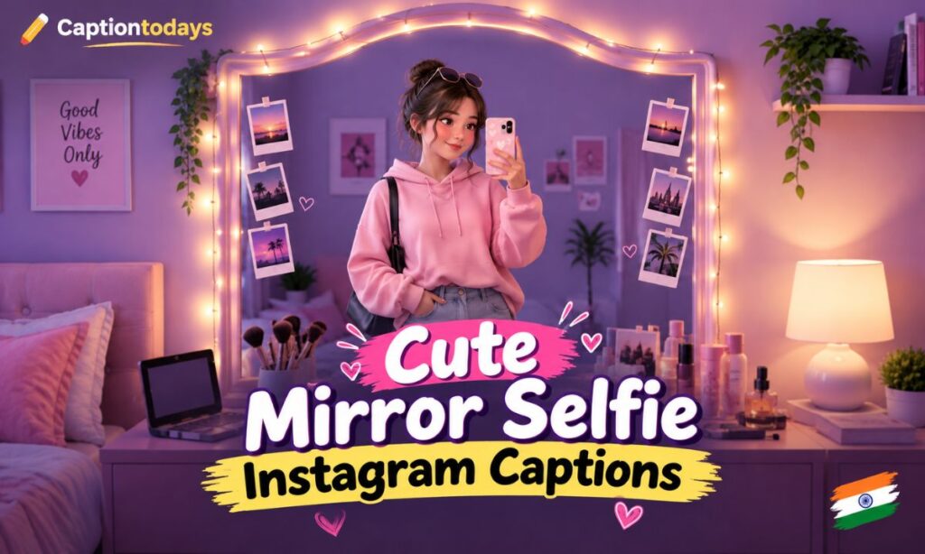 Cute Mirror Selfie Instagram Captions