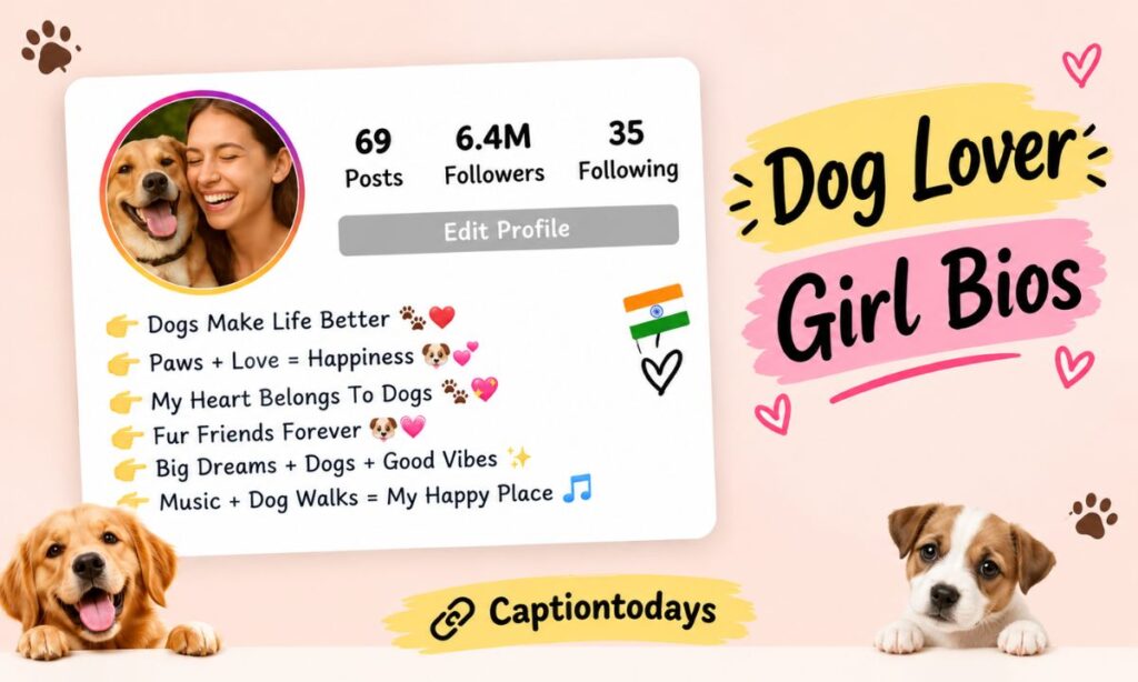 Dog Lover Girl Bios