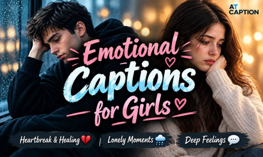 Emotional Captions for Girls
