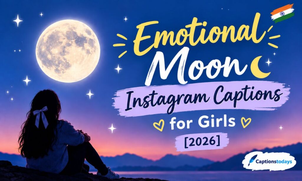 Emotional Moon Instagram Captions