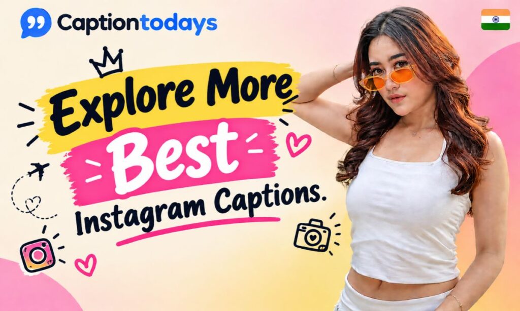 Explore More Best Instagram Captions.
