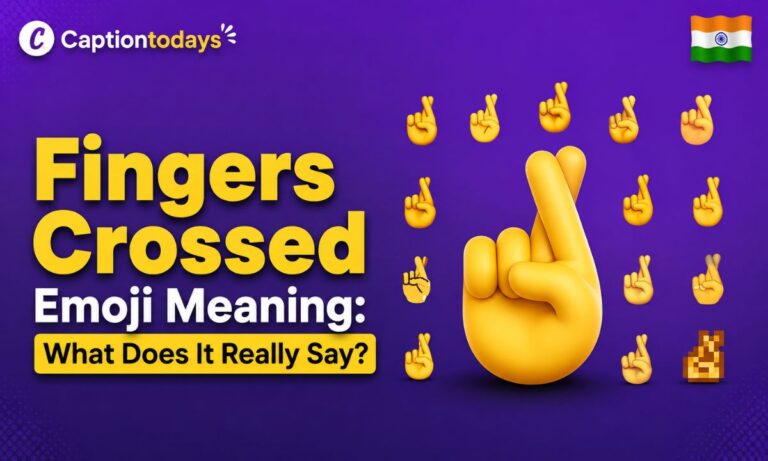 Fingers Crossed Emoji Meaning What Does It Really Say