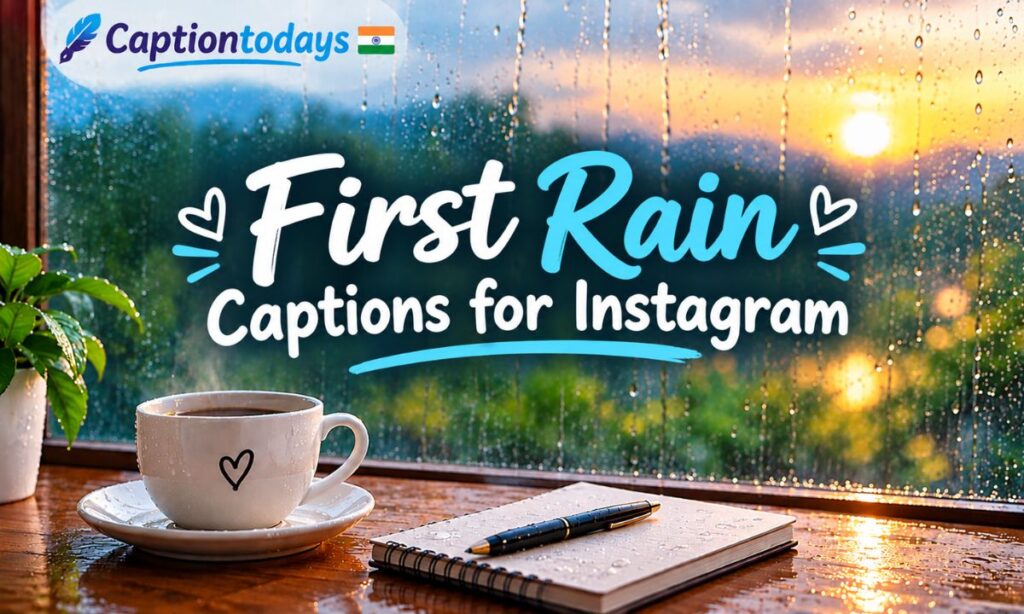 _First Rain Captions for Instagram