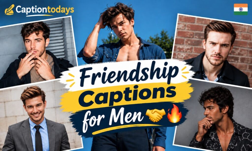 _ Friendship Captions for Men 🤝🔥
