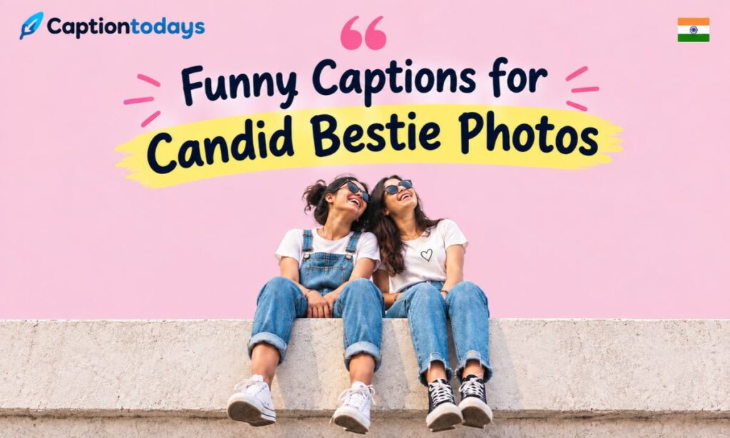 Funny Captions for Candid Bestie Photos