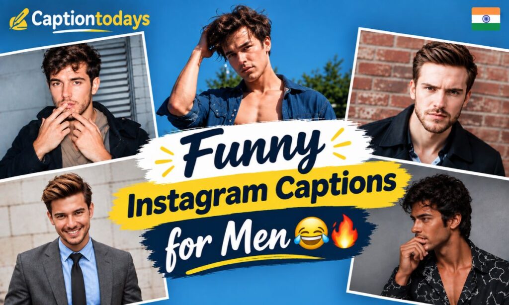 _ Funny Instagram Captions for Men 😂🔥