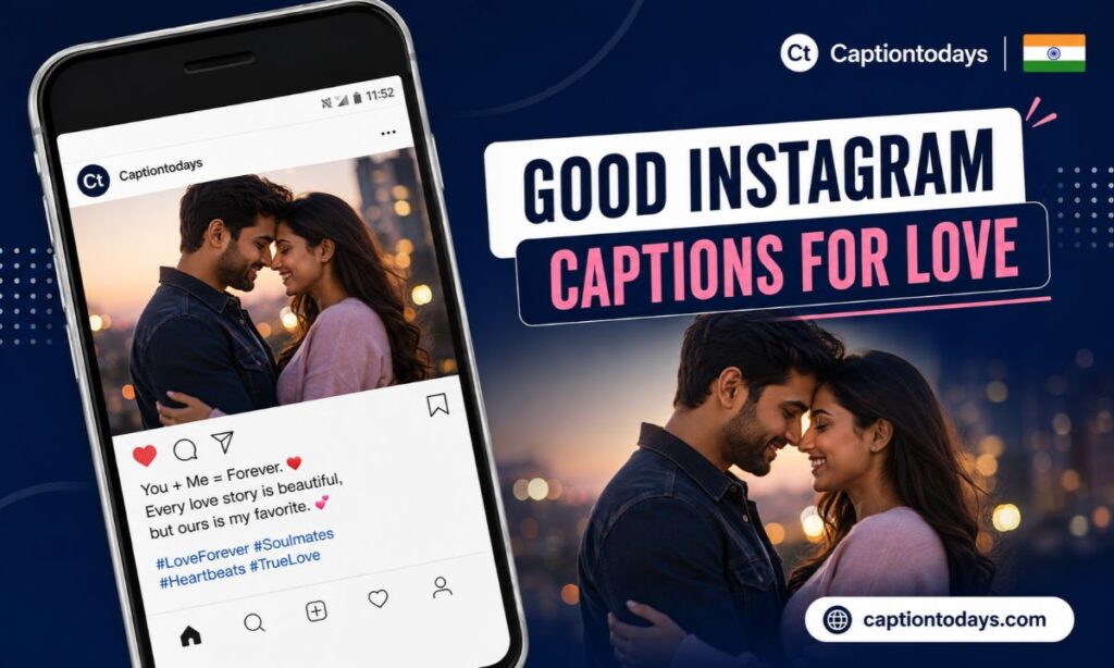 Good Instagram Captions for Love