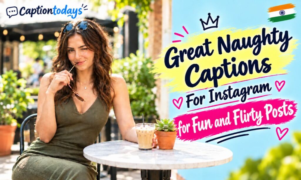 Great Naughty Captions For Instagram for Fun and Flirty Posts