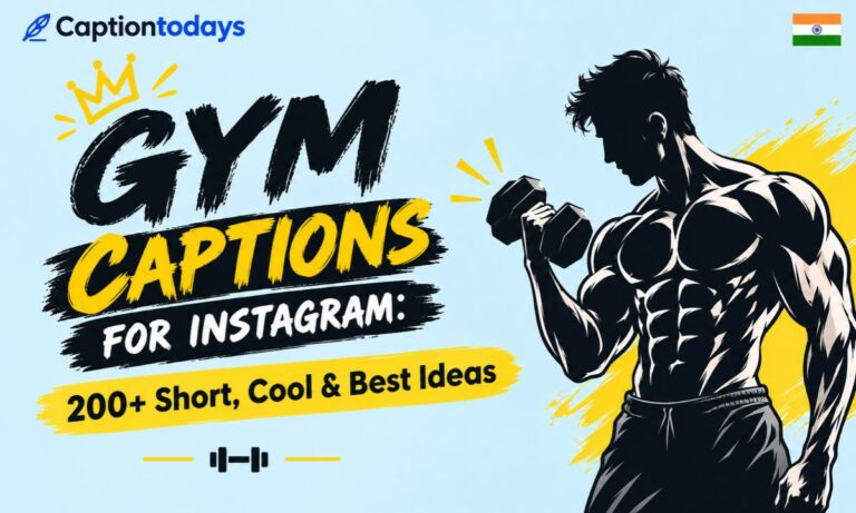 Gym Captions for Instagram_ 200+ Short, Cool & Best Ideas