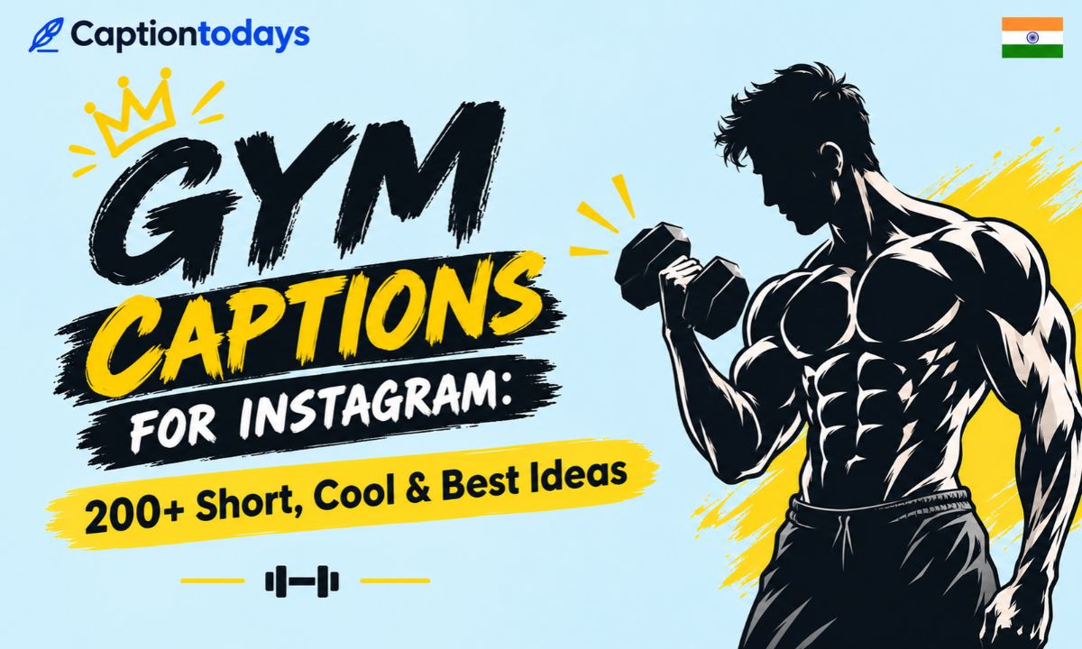 Gym Captions for Instagram_ 200+ Short, Cool & Best Ideas