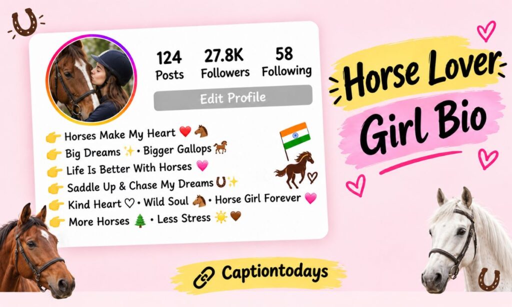 Horse Lover Girl Bio