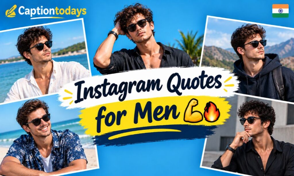 _ Instagram Quotes for Men 💪🔥