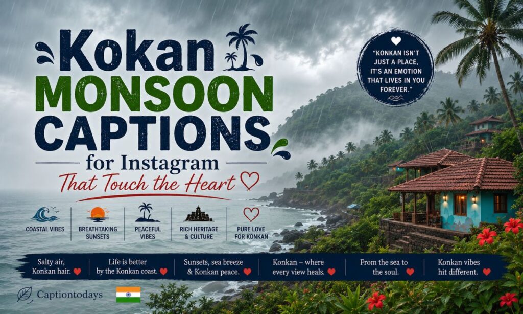 Kokan Monsoon Captions for Instagram