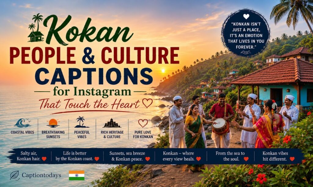 Kokan People & Culture Captions