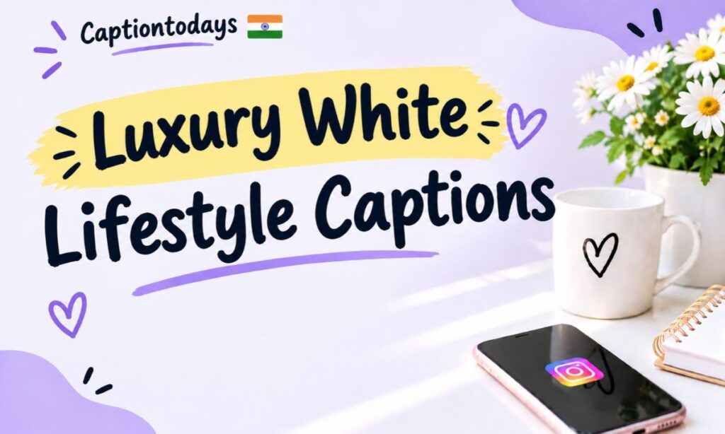 _ Luxury White Lifestyle Captions