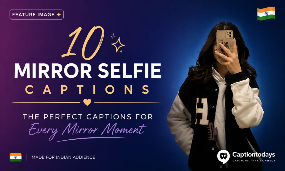 Mirror Selfie Captions for Instagram_ 350+ Best Ideas