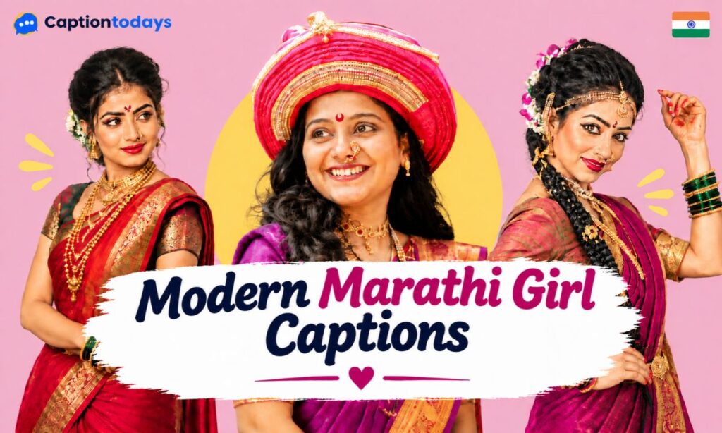 _ Modern Marathi Girl Captions
