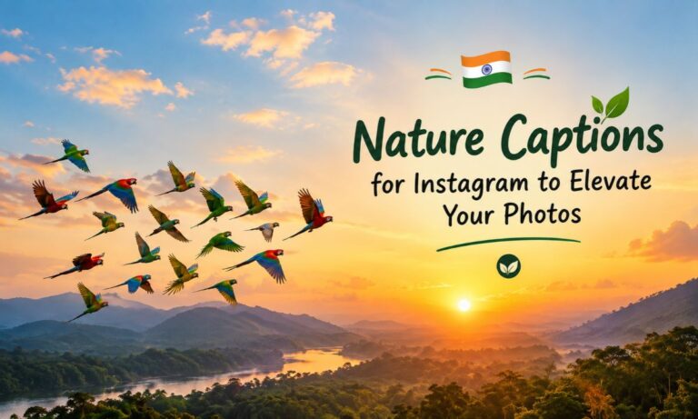 Nature Captions for Instagram to Elevate Your Photos